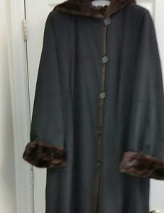 Full length reversible winter coat.  Utex design